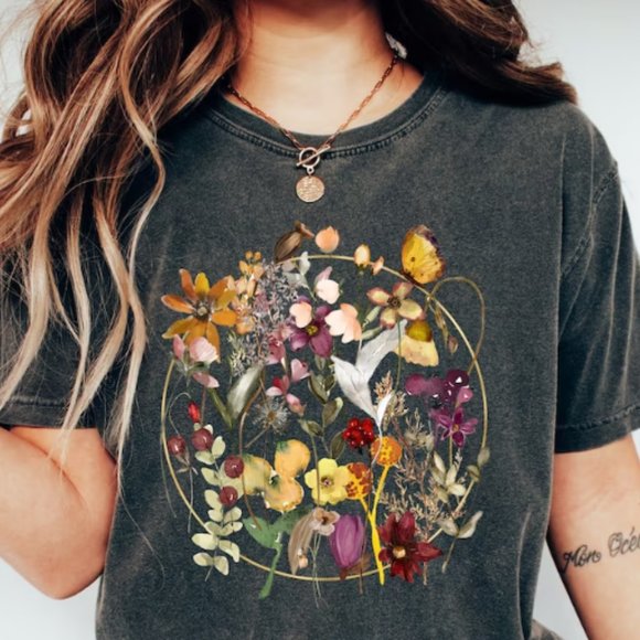 Tops - Flower Shirt